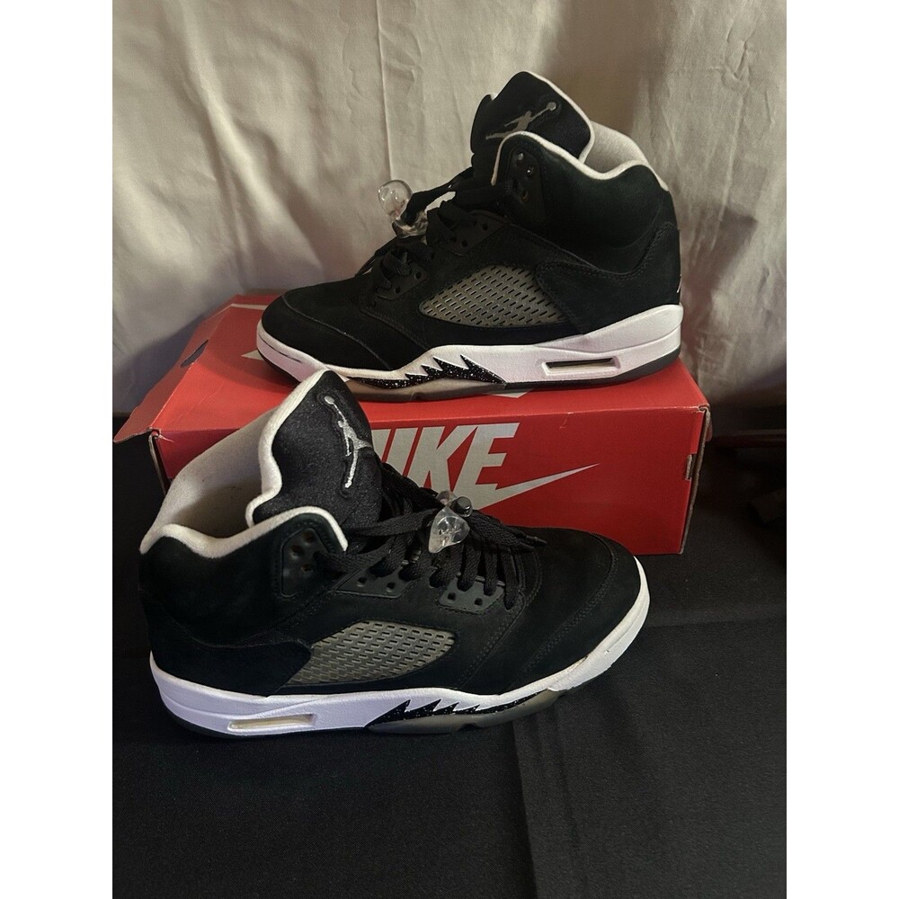 Jordan Air Jordan 5 Oreo Black White High Top Suede Men's Size 9